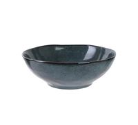 HOME DECO FACTORY Ciotola in Gres Versatile Stoviglie Eleganti 80 lu | Ceramica gres, ciotola, stoviglie eleganti, versatile, zuppe e insalate, servizio da tavola, blu