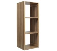 HOME DECO FACTORY - HD0242 - Scaffale Modulare, 3 scomparti, 38,5 x 99 x 32 cm, Marrone