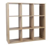 HOME DECO FACTORY - HD0243 - Box Portaoggetti Modulare, 9 scomparti, Klaus