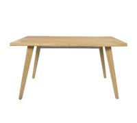 HOME DECO FACTORY, HD0503, Tavolo allungabile Moderno per 6-8 Persone, Design Elegante e Robusto, di Facile Manutenzione, Ideale per pasti e uffici, Marrone, 210x90 cm