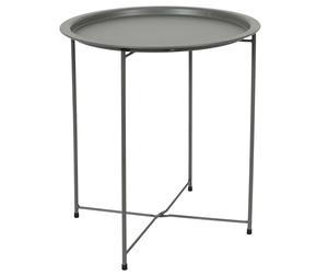 HOME DECO FACTORY, HDO0053, tavolo modello Sienna verde oliva, tavolino, mobili, mobili da giardino, tavolo da esterno, 47 x 50 x 47 cm, componibile, verde