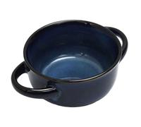 HOME DECO FACTORY, KA0429, Ciotola per zuppa in gres Resistente, Design Elegante e Senza Tempo, Ideale per zuppe, insalate e Dessert, Lavabile in lavastoviglie, Dimensione: Grande, Colore: Blu