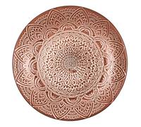 HOME DECO FACTORY, KA0459, Piatto Sahara in Terracotta D27 cm - Design Ispirato ai paesaggi desertici, in Terracotta Resistente, Ideale per Tutti i Tuoi Piatti - Rosso