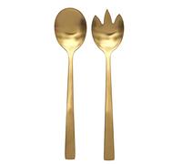 HOME DECO FACTORY - KA4664 - Posate da insalata Dore X2 Art de la Table Service de Table Accessoire de Service