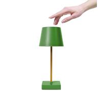 HOME DECO FACTORY Lampada LED da Tavolo Touch Luce Regolabile Moderna | Plastica, lampada LED da tavolo, comando touch, luce regolabile, design moderno, comodino o scrivania, bianco