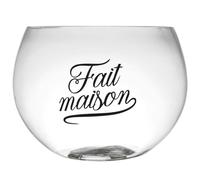 HOME DECO FACTORY Mister Gadget, KA0102, Insalatiera Cocktail 66L con Mestolo, Ideale per Aperitivi e Feste, Design Trasparente, Facile da Pulire, Perfetta per Drink e Insalate - 66L, Trasparente