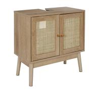 HOME DECO FACTORY Mobile Sottolavabo Bali Natural Crush Marrone