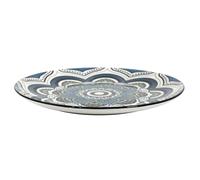HOME DECO FACTORY Piatto in Ceramica Mandala 26 cm Elegante Multicolore | Ceramica, piatto, motivo mandala, design elegante, tutti i pasti, servizio da tavola, multicolore