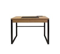 HOME DECO FACTORY Scrivania in Legno e Metallo