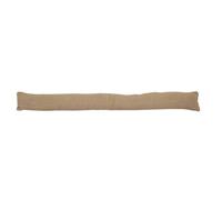 HOME DECO FACTORY, TX0249, Paraspifferi in Juta Naturale, Design Rustico, Blocca Gli Spifferi, Facile da Installare, Resistente ed Ecologico, Marrone, 90 cm
