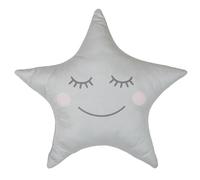 HOME DECO KIDS Cuscino a forma di stella, 44 x 37 cm, per bambini, in tessuto, per cameretta dei bambini