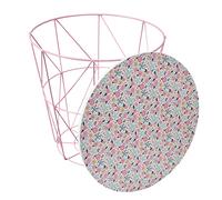 HOME DECO KIDS HD6905 - Filettatura Liberty per Bambini, Decorazione per Camera, in Legno MDF, Rosa, Bianco, Azzurro, Grigio, 30 x 30 x 30 x 30 cm