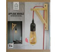 HOME DECO LA12086 - Lampada a sospensione - Vintage - Cavo 1,2 MT ROSSO