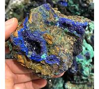 Home Decor, 1PC Naturale Vivianite IrregularStone Campione Blu Cristallo di Quarzo Grezzo Regalo Accessorio Gioielli Home Decor Regali, Cristallo Naturale Pietre Naturali Cristalli Reiki ( Size : 260-