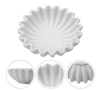 Home Decor Home Decor Accento Elegante e Sofisticato Bordi Foglia di Loto Scanal