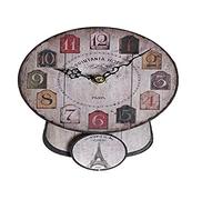 Home Decor Orologio da parete Dkd Pendolo Ferro Legno MDF (14 X 5 X 19 Cm)