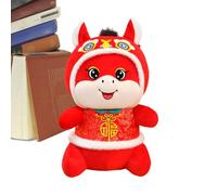 Home Decor Plush Doll,Horse Mascot Doll | Year Of The Horse Plush | Horses Plushs 2026 Chinese For Bedroom Study Children's Room Car Sofa Bed Nursery Kids Teens Adults Collectors Playtime Bedtime