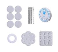 Home Decor Resina Artigianato Silicone Mold Wind Casting Stampi per Decorare Pendenti Piccolo Accessorio Piuttosto Modelli Stampi di Fusione di Silicone