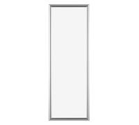 Home Decoration - Cornice 20x60 cm - Argento - Cornice per foto in Plastica con vetro plastico Antiriflesso - Cornice portafoto 20x60 cm - Biggy