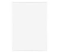 Home Decoration - Cornice 30x42 cm - Bianco Lucente - Cornice per foto in Plastica con vetro plastico Antiriflesso - Cornice portafoto 30x42 cm - Biggy