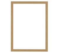 Home Decoration - Cornice 30x42 cm - Faggio - Cornice per foto in MDF con vetro plastico Antiriflesso - Cornice portafoto 30x42 cm - Colonia