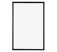 Home Decoration - Cornice 32x45 cm - Nero Opaco - Cornice per foto in Plastica con vetro plastico Antiriflesso - Cornice portafoto 32x45 cm - Biggy
