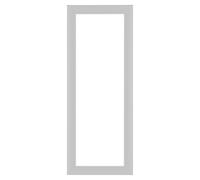 Home Decoration - Cornice 33x98 cm - Bianco Opaco - Cornice per foto in MDF con vetro plastico Antiriflesso - Cornice portafoto 33x98 cm - Colonia