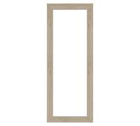 Home Decoration - Cornice 33x98 cm - Quercia Chiaro - Cornice per foto in MDF con vetro plastico Antiriflesso - Cornice portafoto 33x98 cm - Colonia