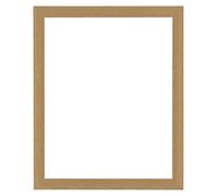 Home Decoration - Cornice 35x45 cm - Faggio - Cornice per foto in MDF con vetro plastico Antiriflesso - Cornice portafoto 35x45 cm - Colonia