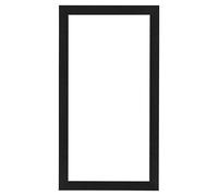 Home Decoration - Cornice 40x70 cm - Nero Opaco - Cornice per foto in MDF con vetro plastico Antiriflesso - Cornice portafoto 40x70 cm - Colonia