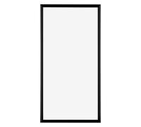 Home Decoration - Cornice 50x100 cm - Nero Opaco - Cornice per foto in Plastica con vetro plastico Antiriflesso - Cornice portafoto 50x100 cm - Biggy
