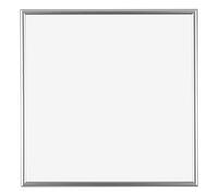 Home Decoration - Cornice 70x70 cm - Argento - Cornice per foto in Plastica con vetro plastico Antiriflesso - Cornice portafoto 70x70 cm - Biggy
