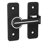 Home Defender - Chiavistello per porta, serrature notturne a 90/180 gradi, antieffrazione, resistente all'usura, per bagni e armadi