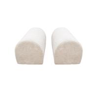 Home Deluxe Accessori divano LIV Cord Beige - Cuscini mezzotondi 4058166414526