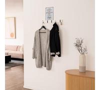 Home Deluxe Appendiabiti HOOK con 5 ganci e magneti - Bianco 4058166273574