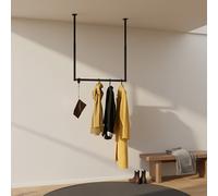 Home Deluxe Appendiabiti in metallo SWAY - Nero 4058166315670