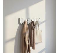 Home Deluxe Appendiabiti PORTE Bianco - 56 x 15 cm 4058166436931