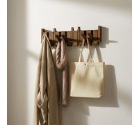 Home Deluxe Appendiabiti PORTE Noce marrone - 56 x 15 cm 4058166436900