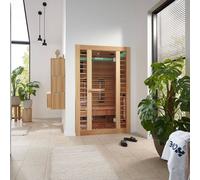 Home Deluxe Cabina a infrarossi REDSUN DELUXE PLUS M - 120 x 105 cm per 2 persone 4058166099235