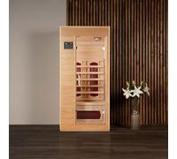 Home Deluxe Cabina a infrarossi REDSUN S - 90 x 90 cm per 1 persona 4260255475015