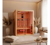 Home Deluxe Cabina a infrarossi SONORA M - 135 x 105 cm per 2 persone 4058166243386
