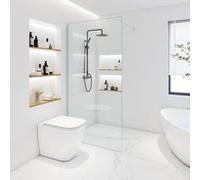 Home Deluxe Cabina doccia ESG vetro BAKI - 120 x 200 cm alluminio