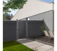 Home Deluxe Cancello da giardino in WPC CALLATORE 4058166247841