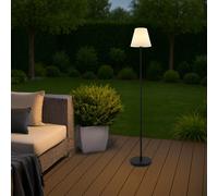Home Deluxe CLARA Lampada da terra solare a LED - bianco, colori RGB 4058166320216