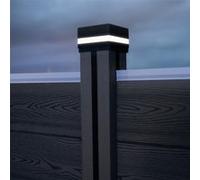 Home Deluxe Coperchio per palo con illuminazione solare a LED CALLUX COVER - set da 6