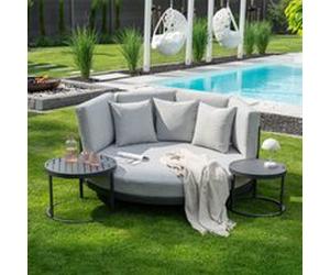 Home Deluxe Daybed Outdoor FLORIDA - Grigio