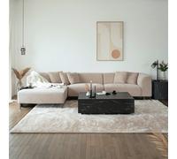 Home Deluxe Divano angolare TORINO - 344 x 178 cm Beige sinistro 4058166267382