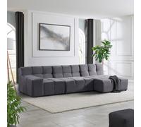 Home Deluxe Divano componibile ORLENA - antracite 306 x 148 cm 4058166314659