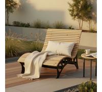 Home Deluxe Divano in legno Wave / divano forestale TAIGA - 120 cm 4058166421791