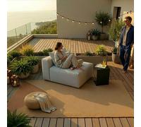 Home Deluxe Divano modulare per esterni ALAZIA grigio chiaro - XS 4058166448453